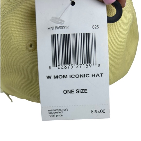 HURLEY Women’s Mom Iconic Hat Yellow Baseball Hat - Picture 8 of 8